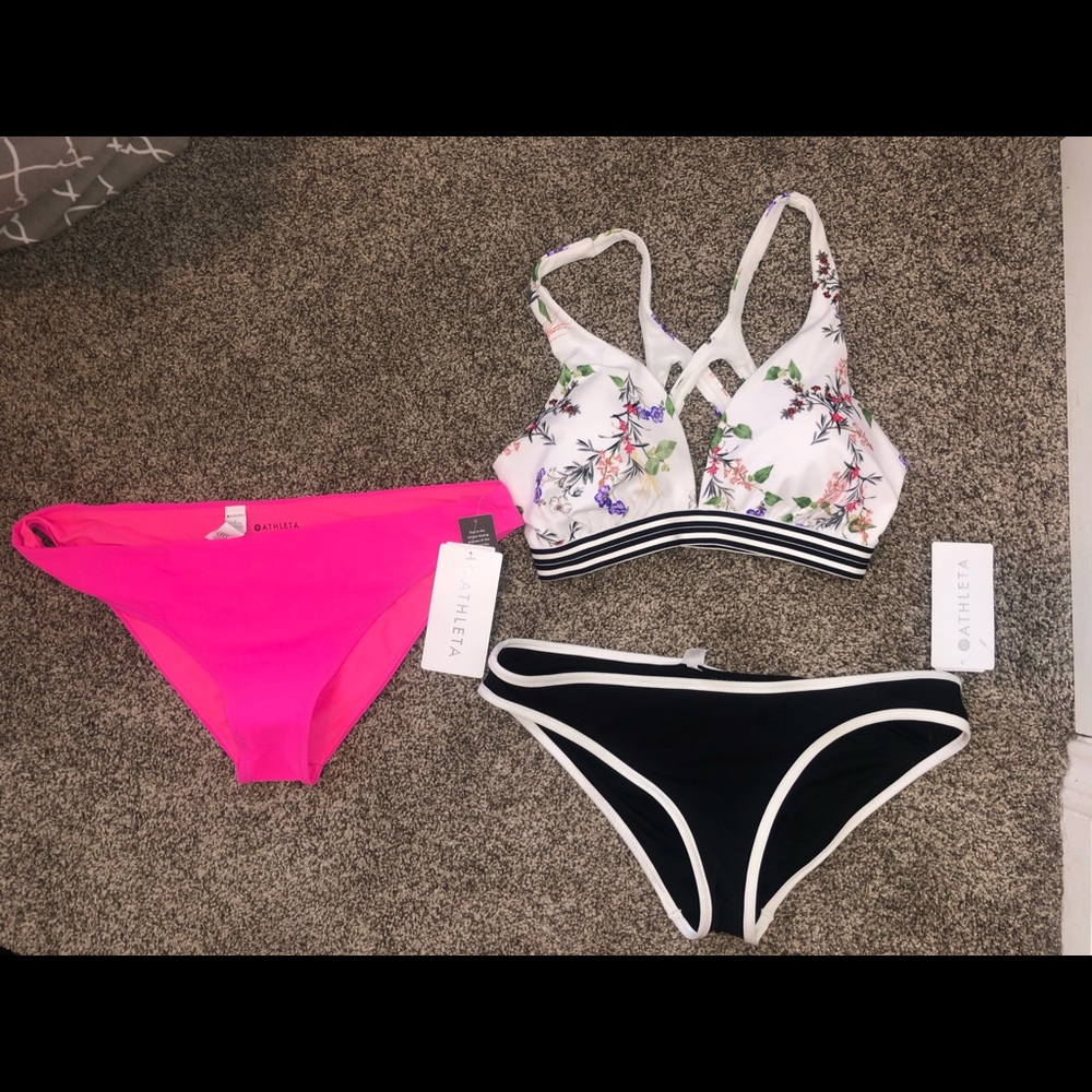 NWT ATHLETA Bikini bundle